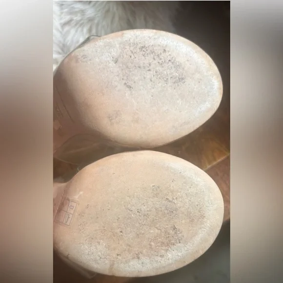 *SALE*Alexander Wang Translucent Peachy Nude Sandal in PVC&Nude Leather - Picture 11 of 12